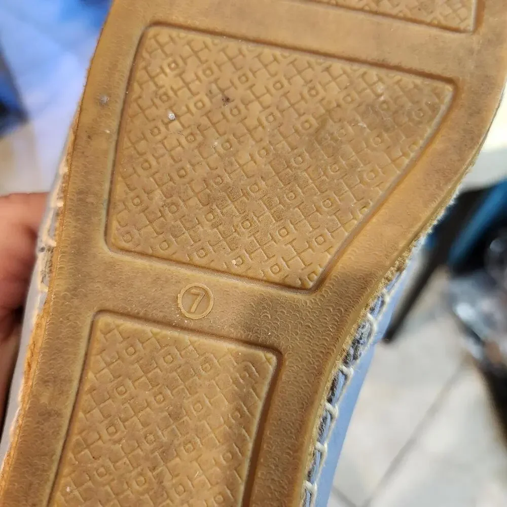 Tory Burch Ines color-block leather espadrille flats